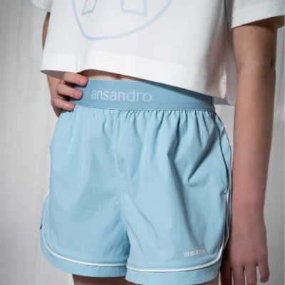 Ansandro Powder Blue Shorts & T-shirt Set