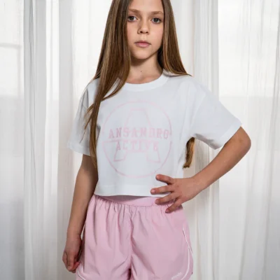 Ansandro Blush Shorts & T-shirt Set