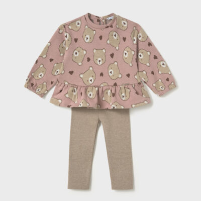 Pre Order Mayoral Bear Top & Leggings  Set