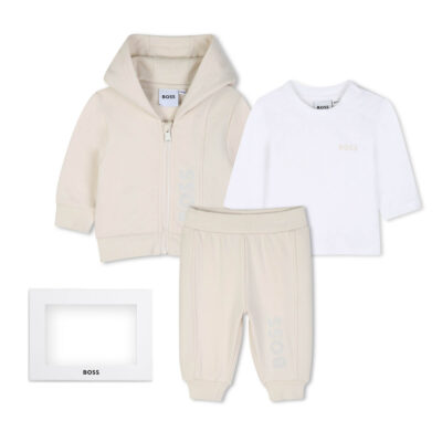 PRE ORDER BOSS Baby Beige 3 Piece Set