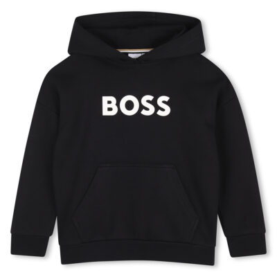 PRE ORDER BOSS Hooded Sweatshirt in Black