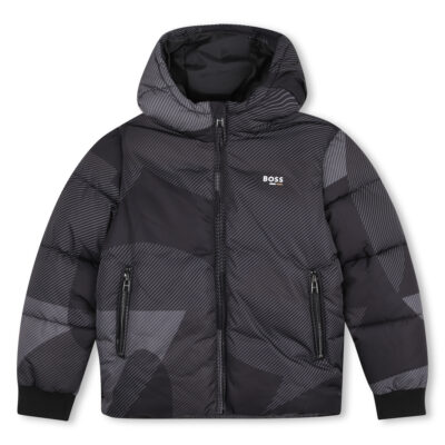 PRE ORDER BOSS Black Puffer Jacket
