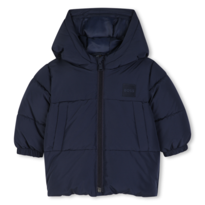 PRE ORDER BOSS Baby Navy Puffer Jacket