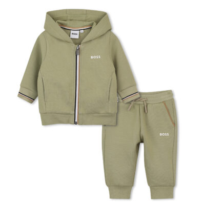 PRE ORDER BOSS Baby Tracksuit in Elm