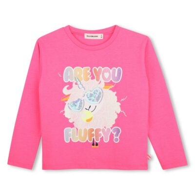 PRE ORDER Billieblush Long Sleeve T-Shirt in Pink