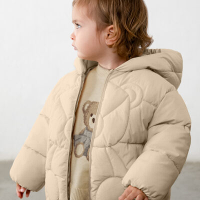 Pre Order Mayoral Biscuit Bear Puffer Coat
