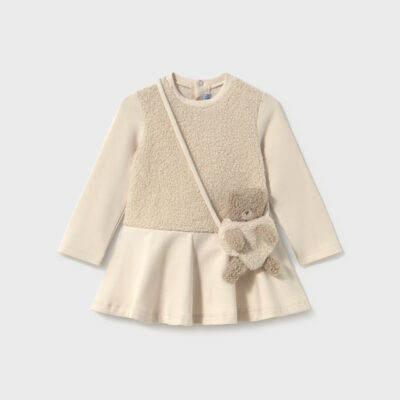 Pre Order Mayoral Dress With Teddy Bag