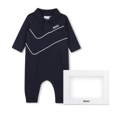 PRE ORDER BOSS Baby Navy All In One