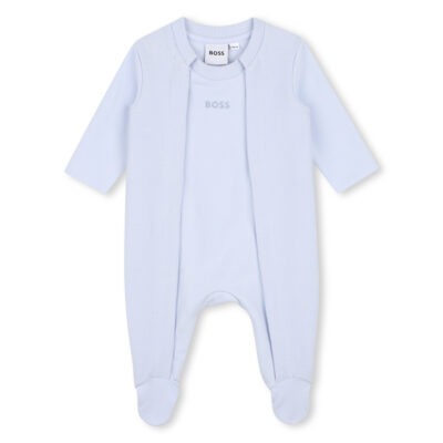 PRE ORDER BOSS Baby Pale Blue Babygrow