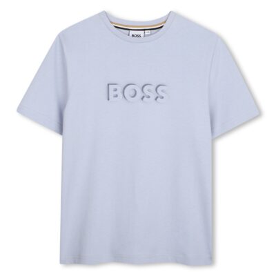 PRE ORDER BOSS Pale Blue Short Sleeve T-Shirt