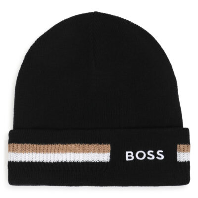 PRE ORDER BOSS Black Pull On Hat