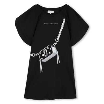 Marc Jacobs Black Bag Short Sleeve Dress
