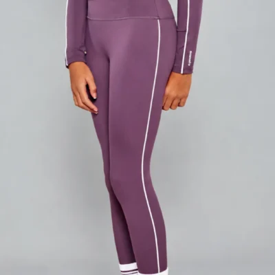 PRE ORDER Ansandro Half Crew Socks - Plum