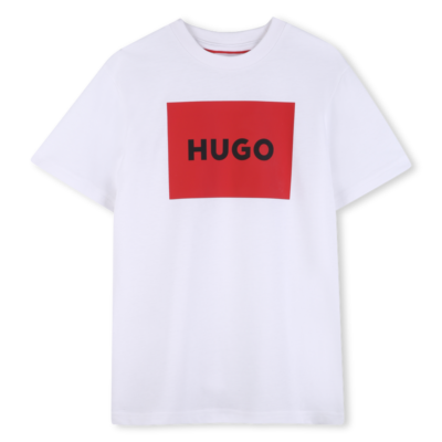 PRE ORDER Hugo White Logo T-Shirt