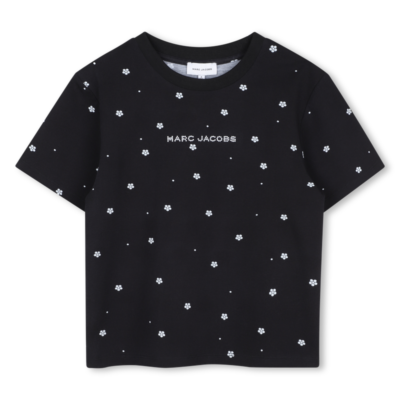 Marc Jacobs Daisy Short Sleeve Black T-Shirt