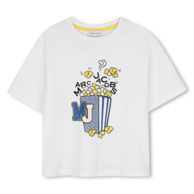 Marc Jacobs Ivory Popcorn Short Sleeve T-Shirt