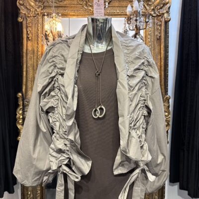 Ladies Stone Ruffle Jacket