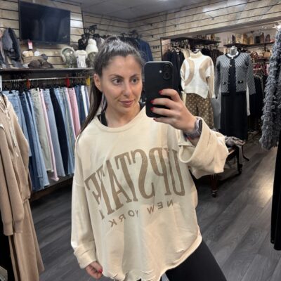 Upstate Cream Sweatshirt